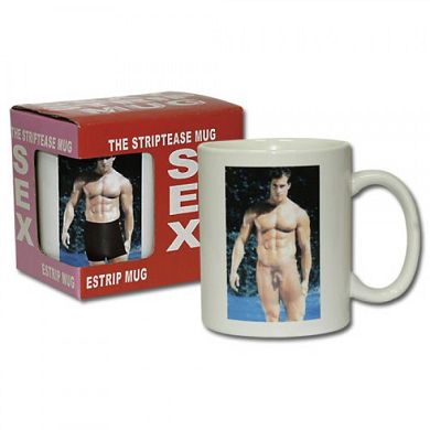Strip Becher Mann