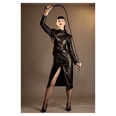 Lederkleid Lang Opressor