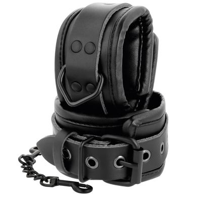 Darkness Leather Wrist Restraints black
