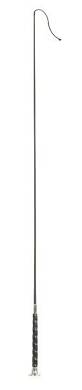 Dressurgerte groer Pilzkopf, schwarz 120cm