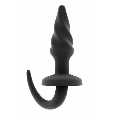 15 x 4,7 cm Dogtail Buttplug Sono grey