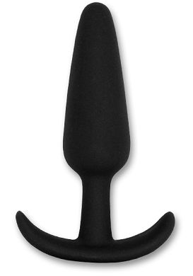 8,3 x 2,1 cm Smiling butt plug 100% Silikon black