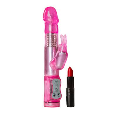 Rabbit Vibrator in Pink