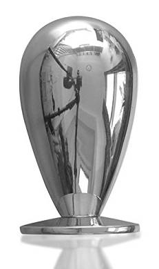 Deluxe Anal Plug Edelstahl large (Ø 40 mm)