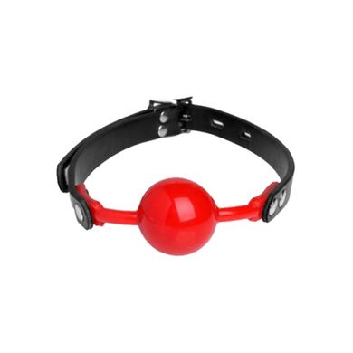 Abschlie?barer Ballknebel aus Silikon