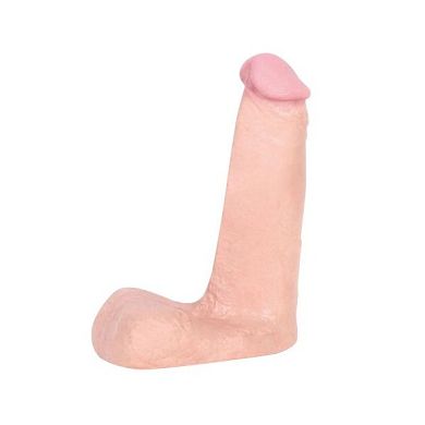Doc Johnson - The Naturals - 5 inch Cock With Balls - white