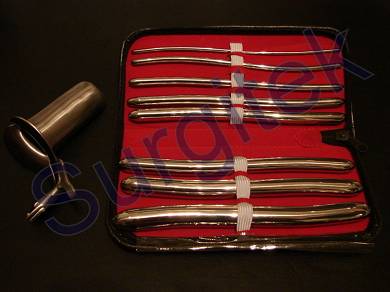 Hegar Urethral Töne dilator set Collin Vaginal Spekulums Medium Neu Stahl, 173