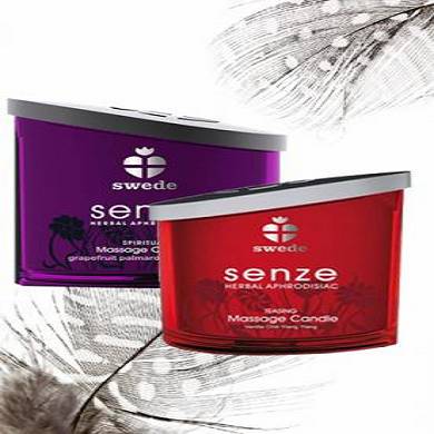 2er Set Swede Massagekerze Spiritual / Teasing