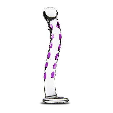 Glasdildo - Shiny Orglassm Purple