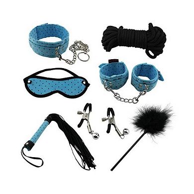 Paloqueth Sex Werkzeuge 7 Stück unter dem Bett Restraint System Slave Bondage Kit S&a