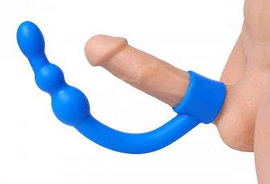 Analkugelarm mit Cockring