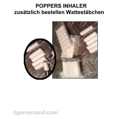PREMIUM Wattestbchen fr unsere Poppersinhaler siehe Auswahloption