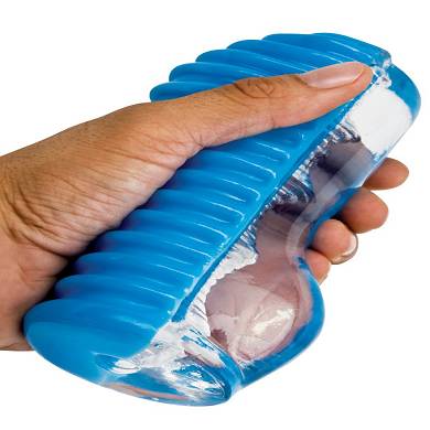 Climax Gems Ultramarine Hand Job Stroker - Masturbator