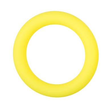 EasyToys Penisring aus Silikon Large in Gelb