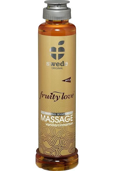 Swede Massagelotion, Fruity Love, Vanille/Zimt
