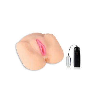 Masturbator Hustler Vibrating Pussy and Ass Spread Eagle