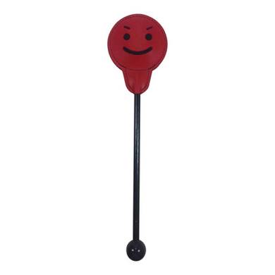 Paddle aus Leder Smiley