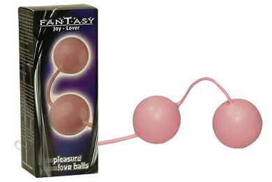 Latex-Liebeskugeln - Pleasure Love Balls pink