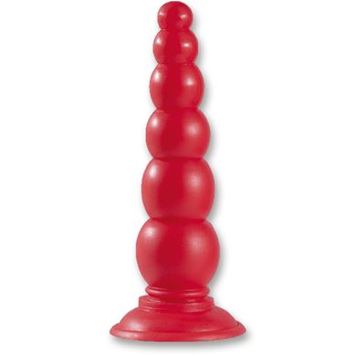 19 x 2 - 5 cm Buttplug Xtra Bubbletower red