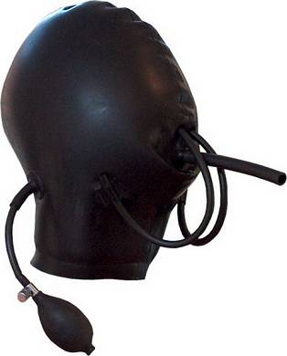 Mister B Heavy Inflatable Rubber Hood S/M