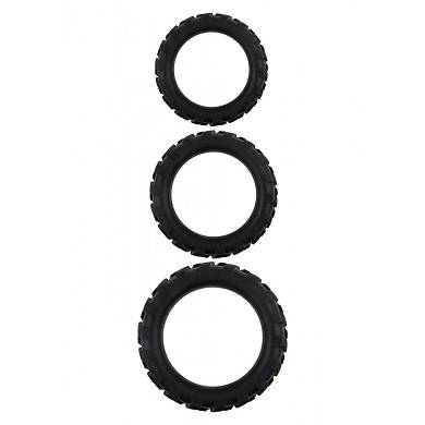 Renegade - Endurance Ringe -  1,9 - 2,5 cm - in Schwarz
