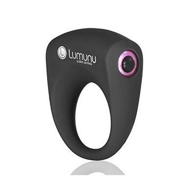 Deluxe Silikon Vibro Penisring Lumunu Kronjuwel. Cockring vibrierend mit Klitorisstimulato