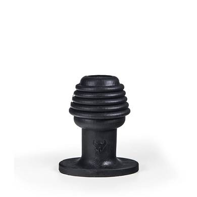 All Black ? Breiter Buttplug aus Silikon