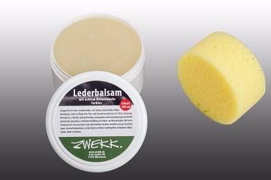 Lederjacken Kombis Leder Balsam Lederpflege Set 250 ml + Pflegeschwamm 