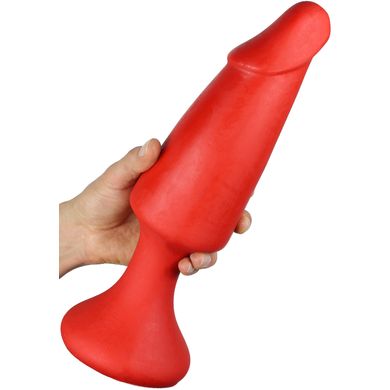 34 x 9 cm Dildo Beastial Banger red