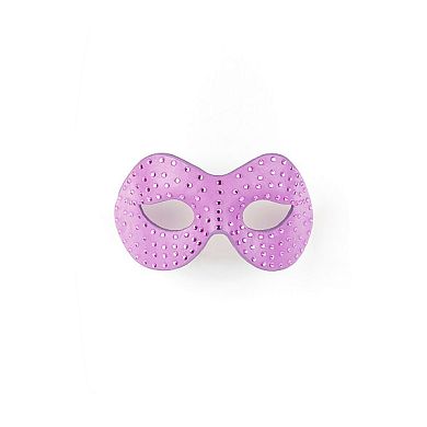 Augenmaske Diamant lila
