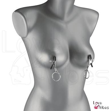 Nippelklammern mit Metallringen