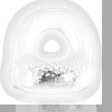 Lumo LED Stretch Cockring - Clear