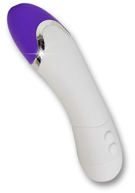 16 cm Aufliegevibrator CURVE white/purple