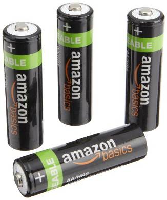 AmazonBasics Vorgeladene Ni-MH-Akkus. AA. 2000 mAh. 4 Stück