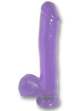 25 x 5,5 cm Dildo Haiti Hung purple