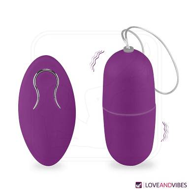 Vibro-Ei mit kabelloser Fernbedienung, 10 Modi