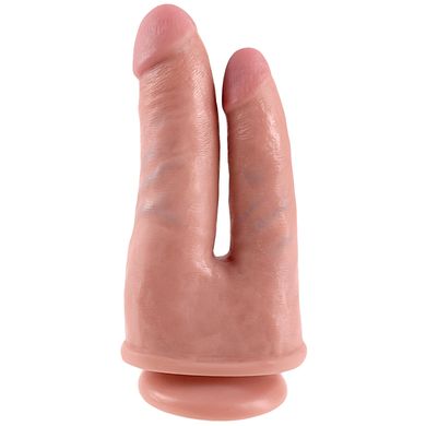 22 x 4,4 cm Dildo King Cock Double Penetrator flesh