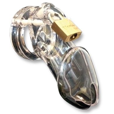 CB-6000 Keuschheitskfig - Transparent - 37 mm