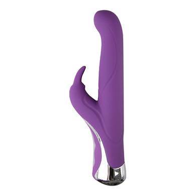 Vibe with clit stimulator