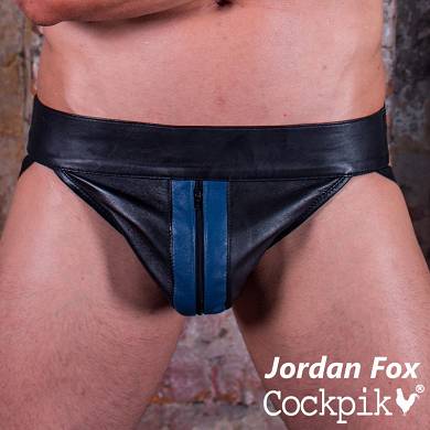 Leder Jockstraps Mit Zip