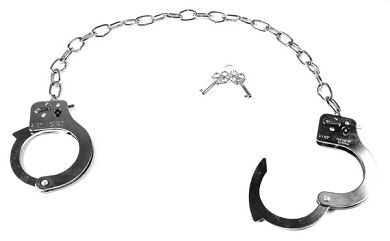 Handschellen mit Kette