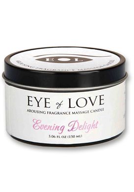 Massagekerze Eye of love Pheromon-Massagekerze Evening delight 150ml