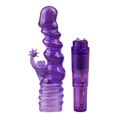 Mini Rabbit Vibrator in Violett