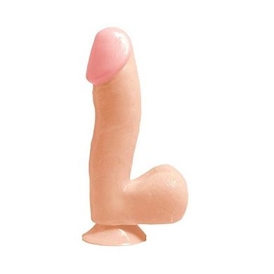 Basix Rubber Works BASIX 6.5 DONG W SUCTION CUP FLESH. Hautfarbe