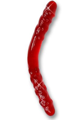 41 x 4 cm TwoEnder Doppeldildo red