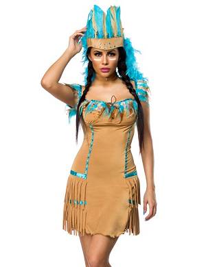 Sexy Indianerin Kostm