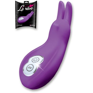 15 x 2,7 cm Le Reve Silicone Bunny purple