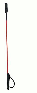 Reitgerte Springgerte Dressurgerte 75 cm neon orange