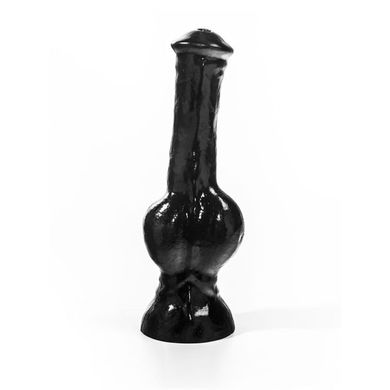 Animaldildo Affenpenis schwarz 31,5 x 5 cm