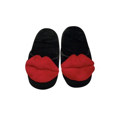 hausschuhe-kiss---plsch-puschen-mit-rotem-kussmund